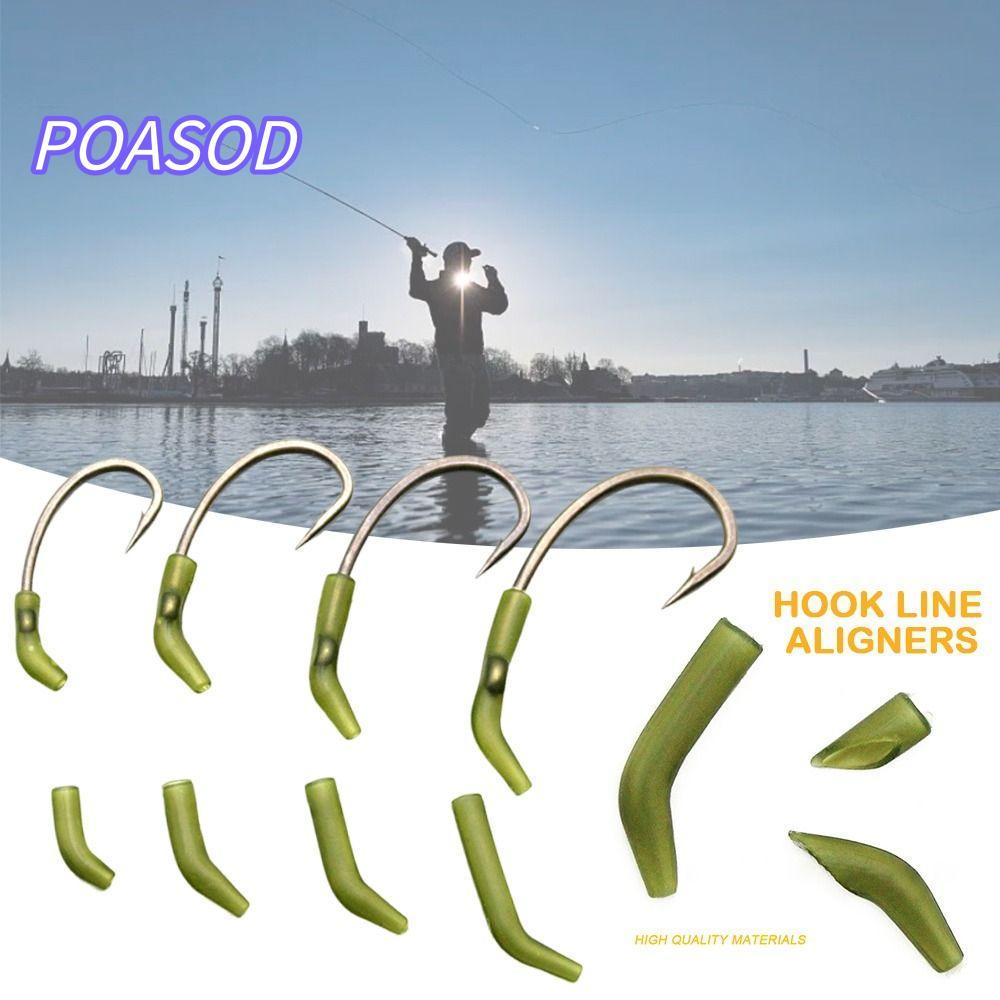 MAYSHOW 30 ชิ้น D Rig Kickers, Aligners แขน Kickers Hook ปลาคาร์พตะขอตกปลา, Kickers Fishing Tackle อ