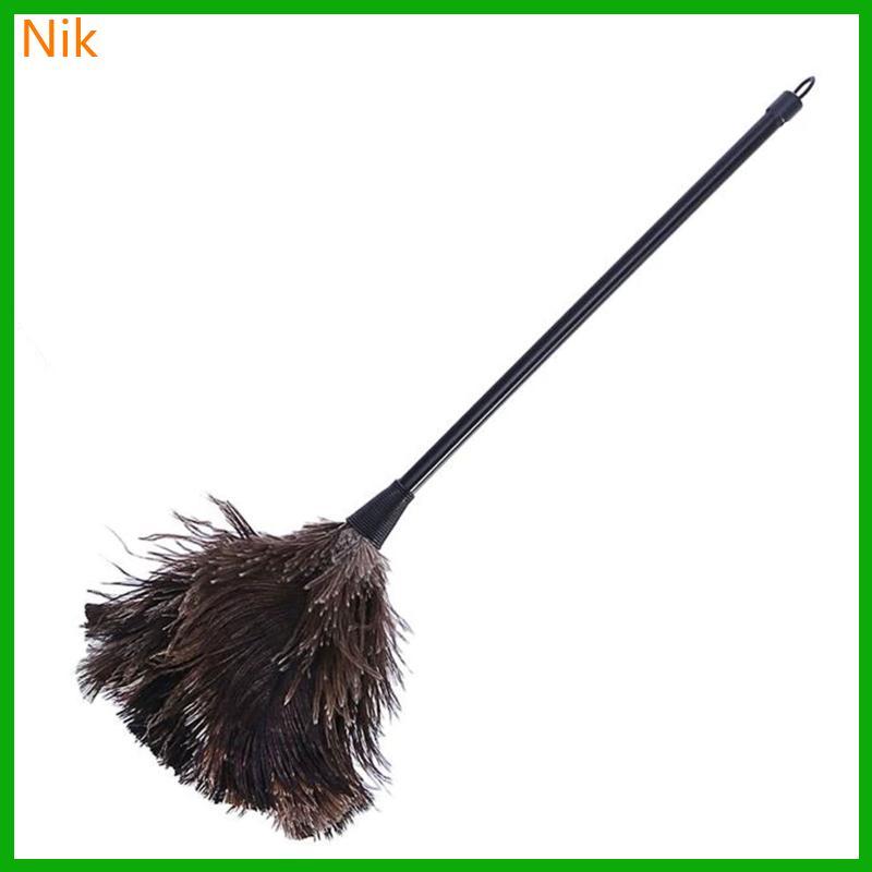 Ostrich Duster Feather Cleaning Brush with Long Handle Computer Dust Removal