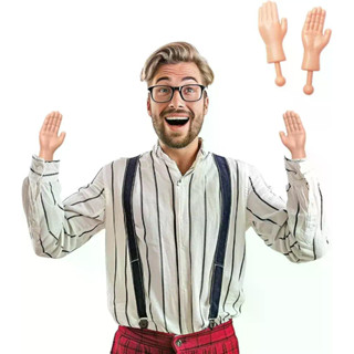 ของเล่นเล่นตลกมือจิ๋วปลอม มือจิ๋ว