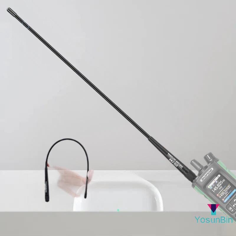 YosunBin] AR-795 SMA-F หญิง Dual Band VHF/UHF 136-174MHz/400-520MHz เสาอากาศแบบนุ่ม AR-795 สําหรับ U