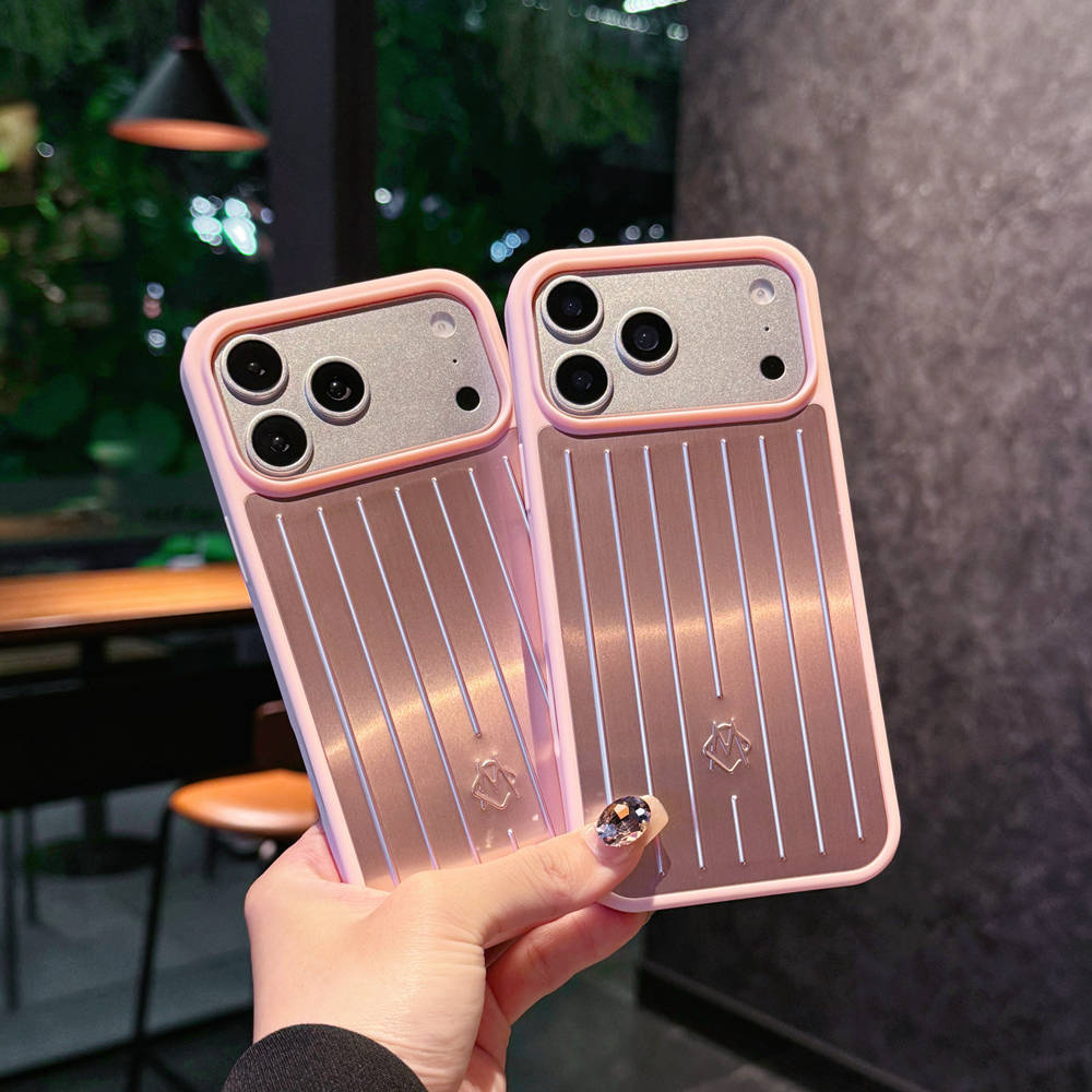 กระเป๋าเดินทาง Rimowa เคสสําหรับ iPhone 13 14 15 16 17 Pro Max พร้อมแพ็คเกจขายปลีก