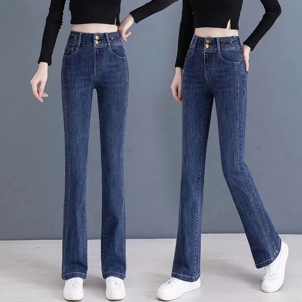 กางเกงวอร์ม baggy jeans หญิง กางเกงขาม้า ผลิตภัณฑ์ขนแกะคุณภาพดี