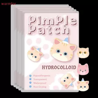 (warmfor) 600 ชิ้นแผ่นแปะสิวรูปสติกเกอร์รักษาสิวที่มีสีสันสิวกําจัดสิวPatch Anti-Acne Hydrocolloidสติกเกอร์