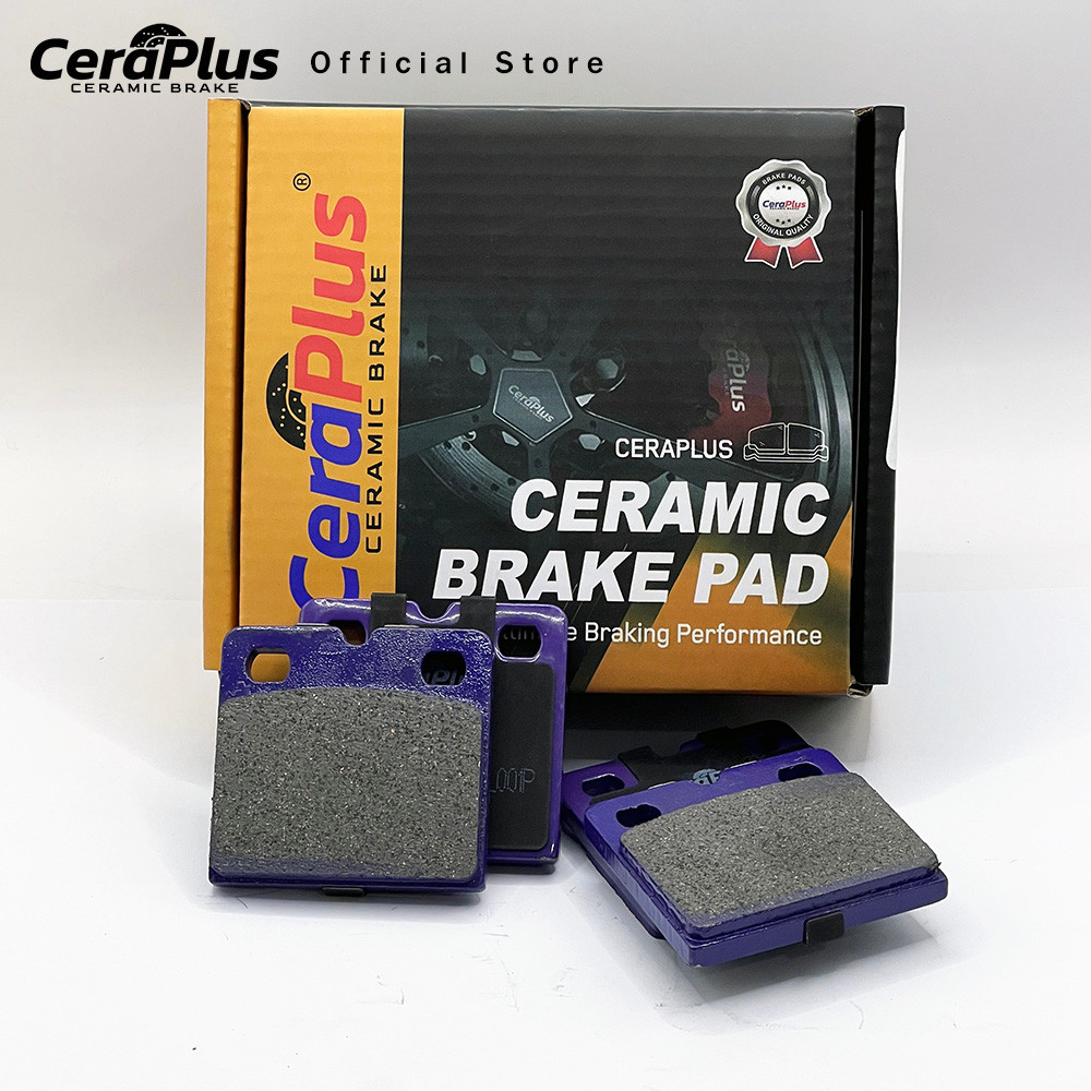 ผ้าเบรค CeraPlus เบรคมือไฟฟ้า TESLA ผ้าเบรคเซรามิค