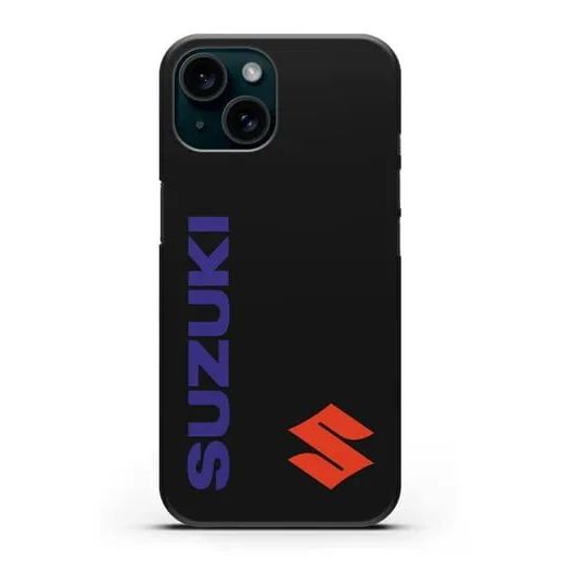 Suzuki Black Logo Hd Printing เคส IPhone Cover Shell IP 17 16 Pro Max Plus X XR 3