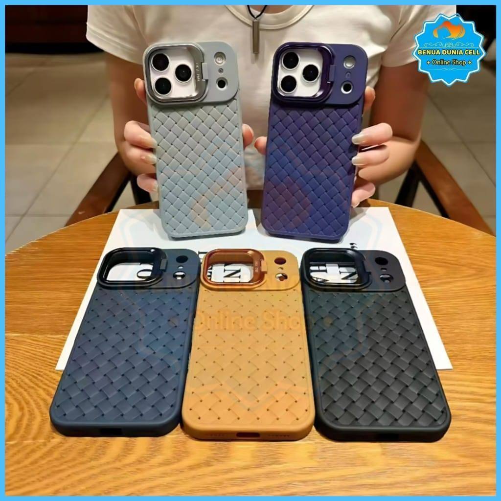 BOTTEGA CASE + ขาตั้งสําหรับ VIVO Y01 Y02 Y03 Y04 Y04S Y12 Y15 Y17 Y15S Y16 Y17S Y18 Y19S PRO Y19S G