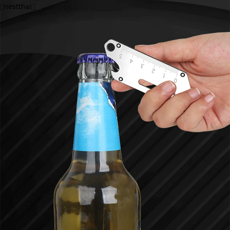 🍉nestthai🍉มีดคัตเตอร์ คัตเตอร์พกพา คัตเตอร์สั้น5cmพกพาง่าย เหมาะสำหรับตัดวอลเปเปอร์ กระดาษแข็ง และกระดาษ ฝาขวดที่เปิดได้ - รูปที่ 3