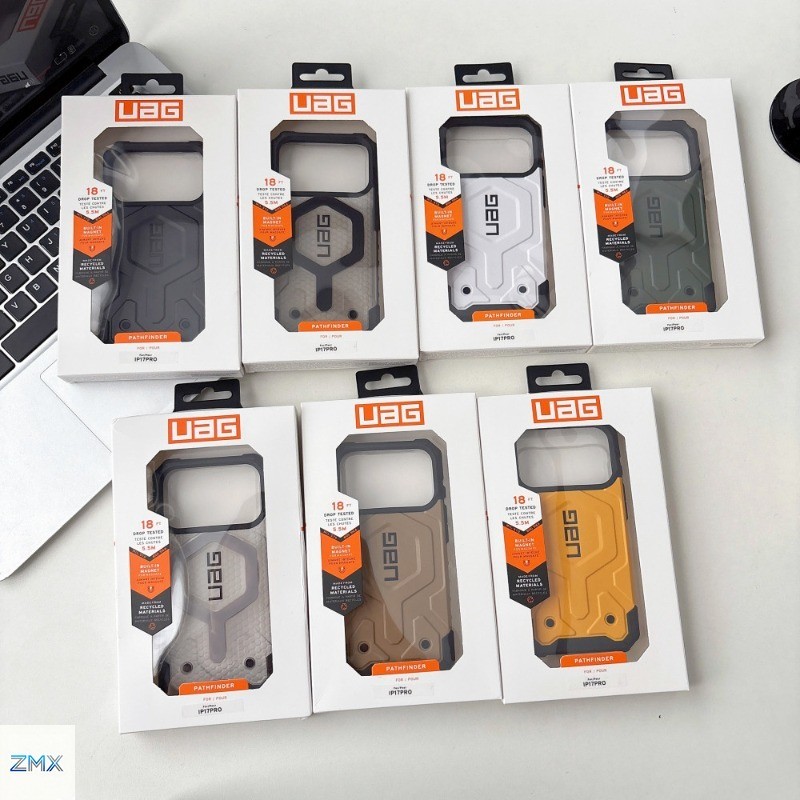 Uag Pathfinder เคสแม่เหล็กสําหรับ iPhone 17 Pro Max Air 16 15 14 13 Pro Max ไร้สายชาร์จกันกระแทกเคสโ