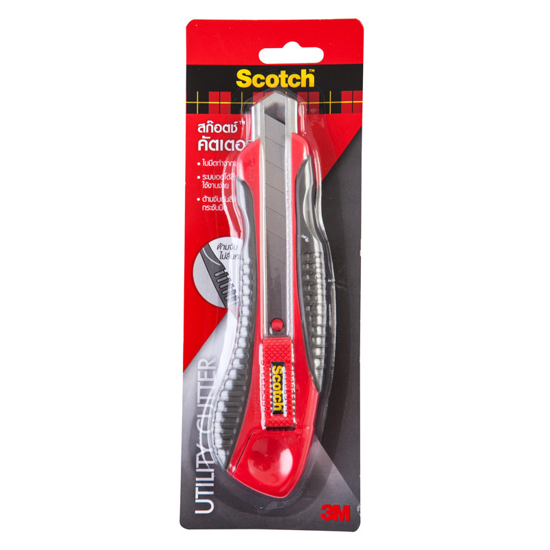 SCOTCH มีดคัตเตอร์ 45L รุ่น XP001024097 สีแดง