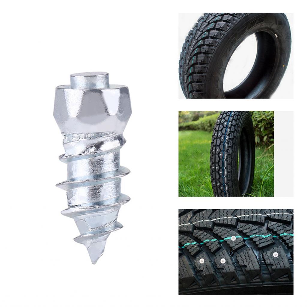100pcs 15 มม./0.59 ล้อ Tyre Stud สกรูหิมะยาง Spikes สําหรับรถยนต์ Auto SUV ATV