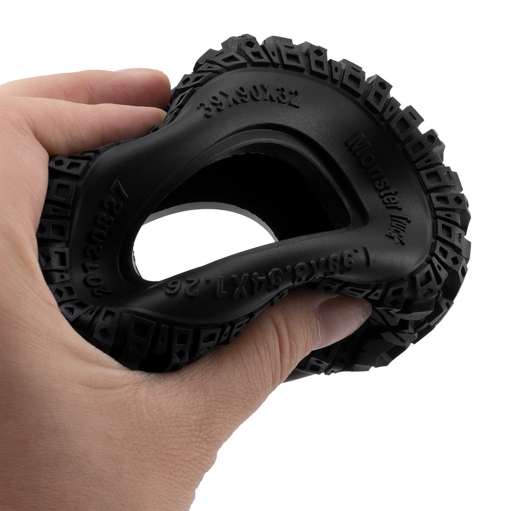 ยางกริปสูง 1.55 นิ้ว 4 ชิ้น | Axial D90 Tamiya CC01 MST JIMNY RC Crawler Parts