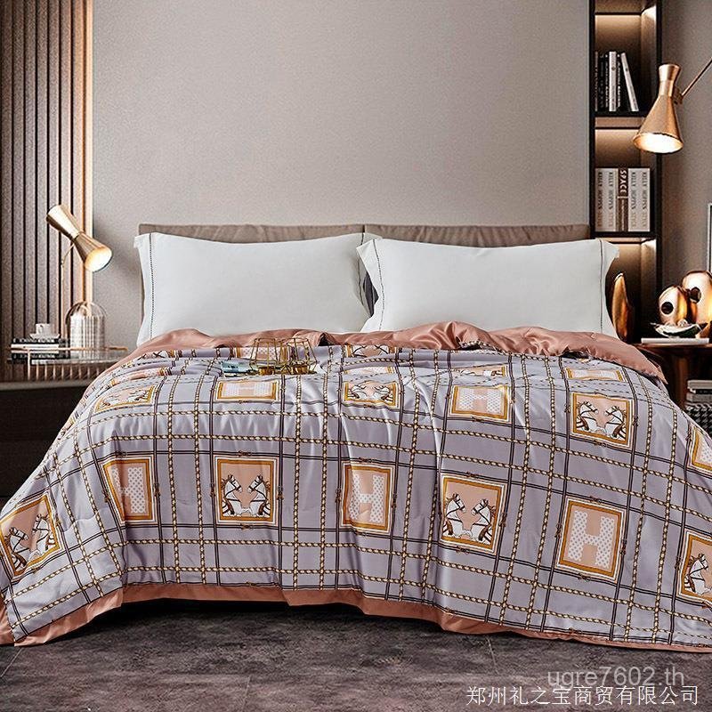 LK8506 ราคา Van Louis Summer Cool Quilt x Yupin 230 ซม.Carlo จาก Optimal ผ้าห่มเครื่องปรับอากาศขนาดใ