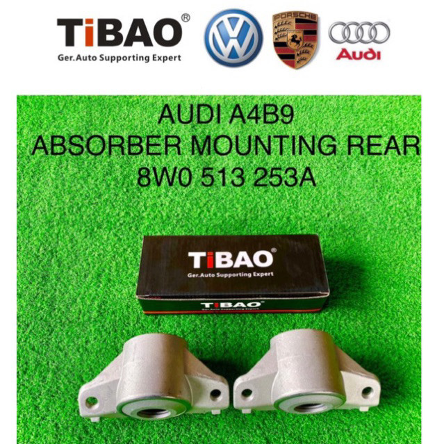 ( )AUDI A4B9 REAR ABSORBER UP MOUNTING(PRICE สําหรับ 1 ชิ้น )