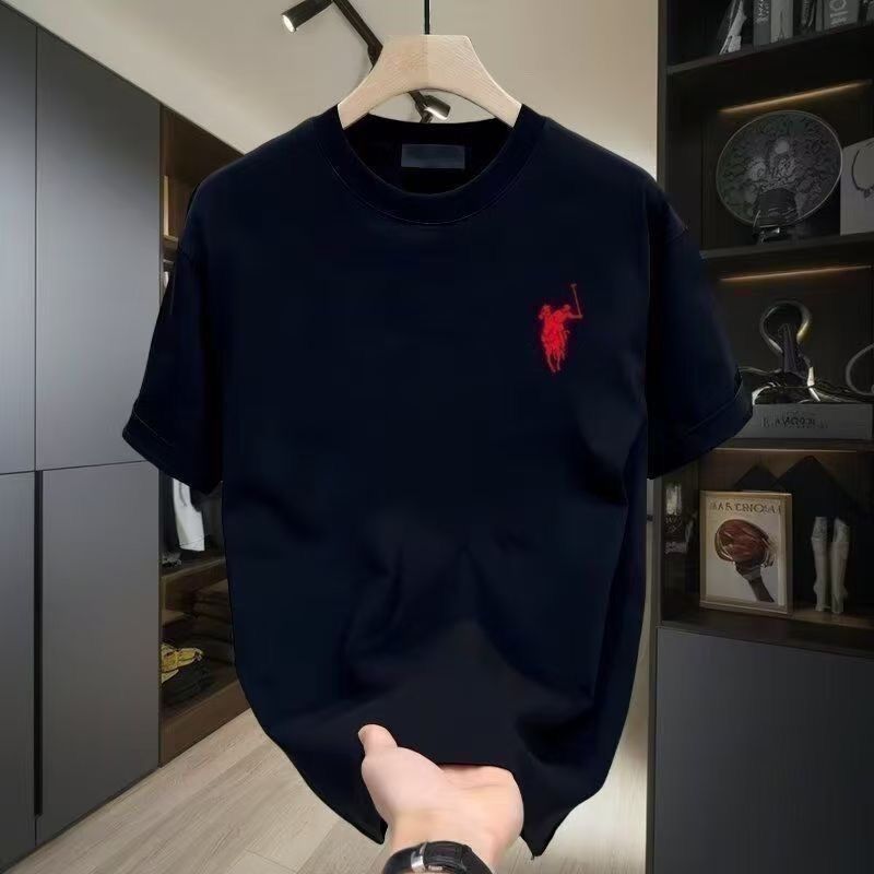 2026แฟชั่น2026เสื้อยืดแขนสั้นสไตล์ใหม่Warhorseพิมพ์ฤดูร้อนอินเทรนด์หลวมInsเวอร์ชั่นเกาหลีรอบคอคู่ลํา