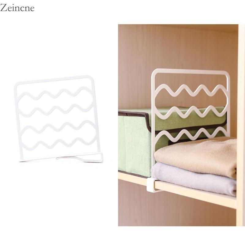 Zein Shelf Dividers Multi-Functional Shelf Separator ปรับเสื้อผ้า Organizer