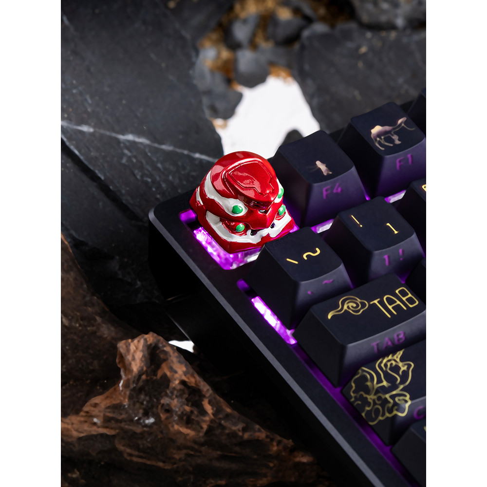 keycap keycap ไทย Wots Key Research EVA Body Keycap Creative เรซิ่นเดี่ยวที่ไม่ซ้ํากัน Keycap คีย์บอ