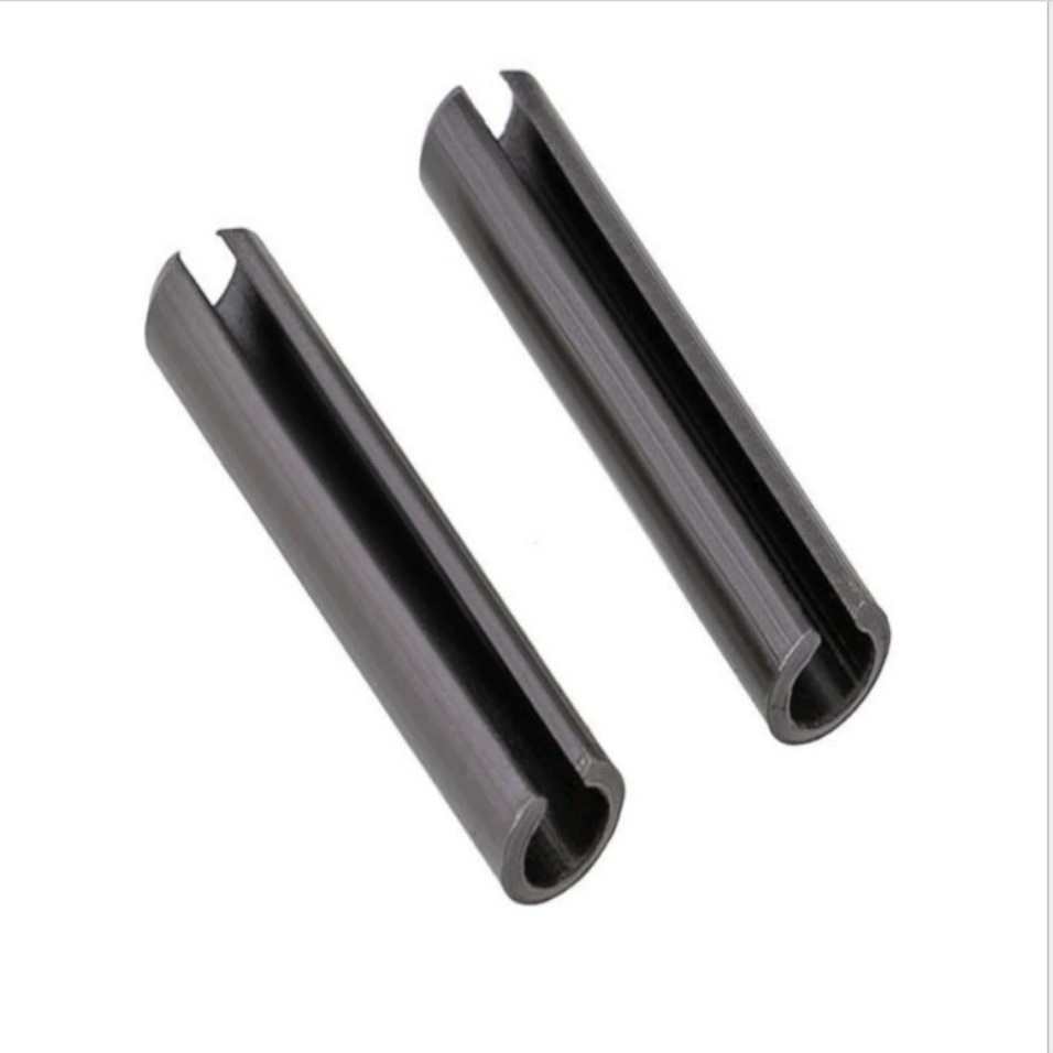 65mn แมงกานีสสีดํายืดหยุ่นขาทรงกระบอกเปิด Pin ฤดูใบไม้ผลิ Pin Hollow Pin M1.5/M2/M2.5/M3/M4