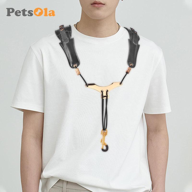 [Koolsoo2] Professional PU หนัง Sax สายคล้องคอไหล่นุ่มสําหรับแซ็กโซโฟน Oboe Clarinet อุปกรณ์เสริมเคร