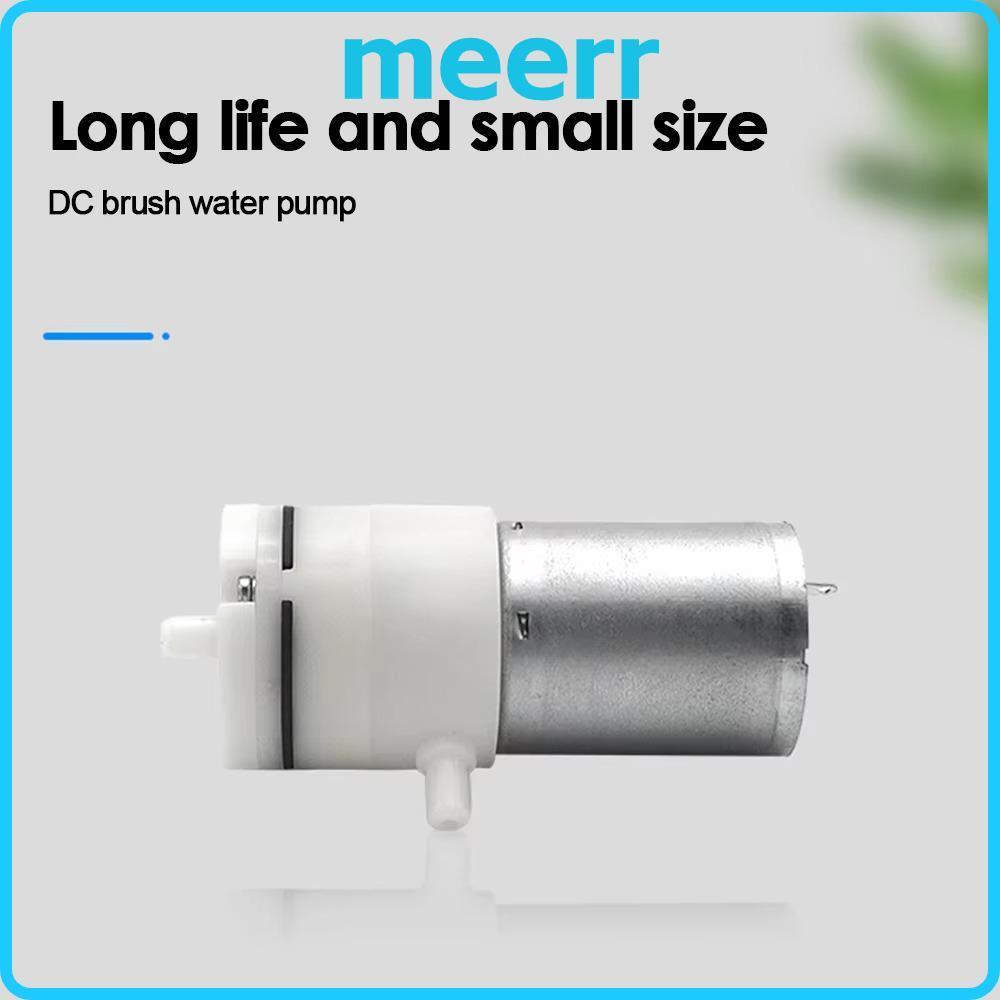 MEERR 1PC ปั๊มลมสูญญากาศขนาดเล็ก, 3 V-24 V ปั๊มไดอะแฟรมไฟฟ้า, 370 Booster มอเตอร์เครื่องปั๊มนม