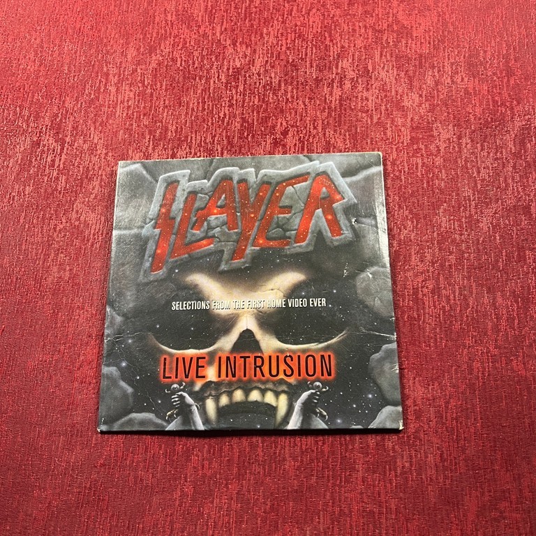 (ไม่มีการปิดผนึก ) Slayer – Live Intruction โลหะ jia17