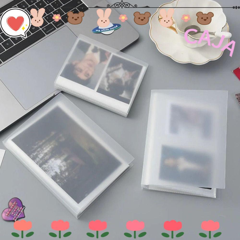 อัลบั้มรูป CAJA1, ที่ใส่โฟโต้การ์ดโปร่งใส 3 นิ้ว, แฟ้มเก็บการ์ดไอดอล PVC แบบพกพาคุณภาพสูง