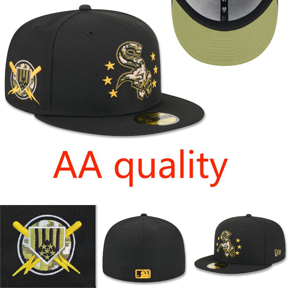 AA Quality Fully Closed Baseball Hat Fashion Outdoor Sports Hat F1UL