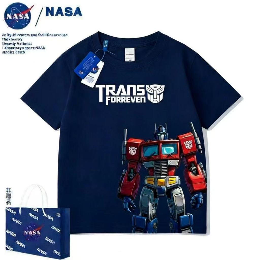 เสื้อยืดผ้าฝ้ายสำหรับเด็กชาย มีลายการ์ตูนและตัวอักษร ขนาด 100-17 ราคา ถูกที่สุด ดีลบีเคเค แกลเลอรีภาพที่ 3