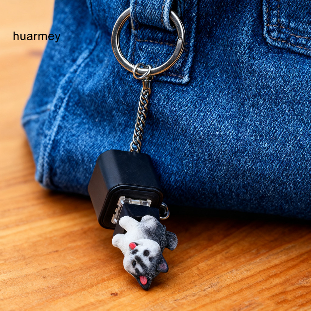 HUARMAEY Dog Clicker Fidget Toy Cat Fidget Keyboard Cat Dog Keyboard Fidget Toy มีไฟสีสันสดใส – พวงก