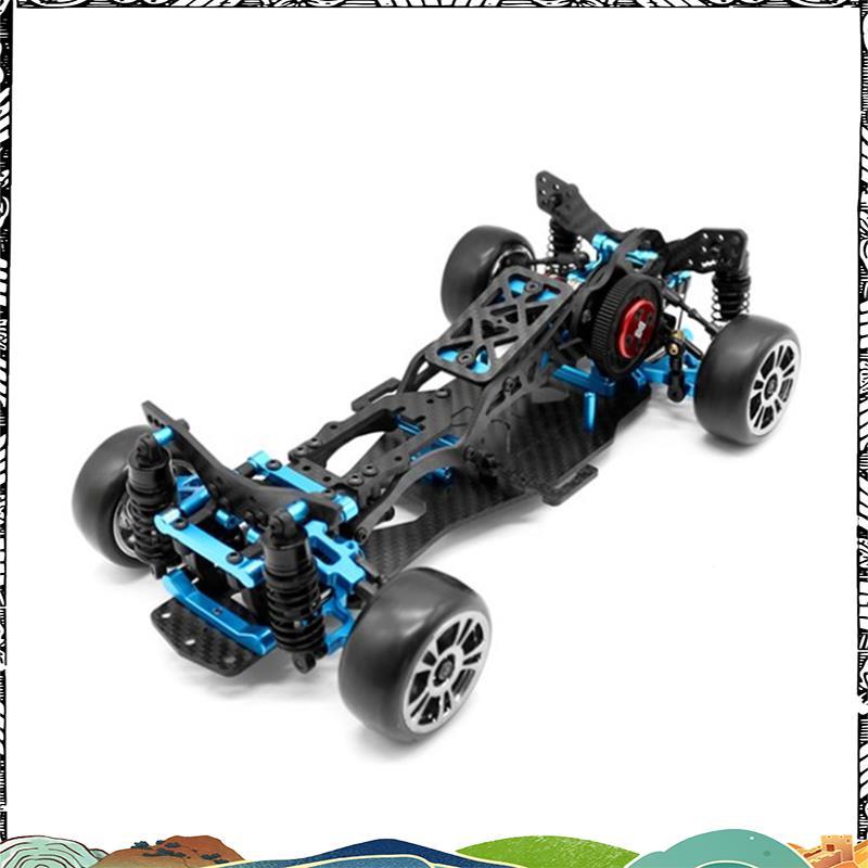 Super DIY RC รถด้านหลังไดรฟ์ Drift Racing กรอบสําหรับ 1/10 Mini-ขนาด RC รถกรอบ Drift รถชุดรุ่น RC กร