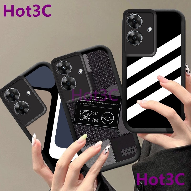 เคส Realme Note 60 / Realme Note 60X TPUเลนส์ป้องกันเคสโทรศัพท์แฟชั่นPJCPn