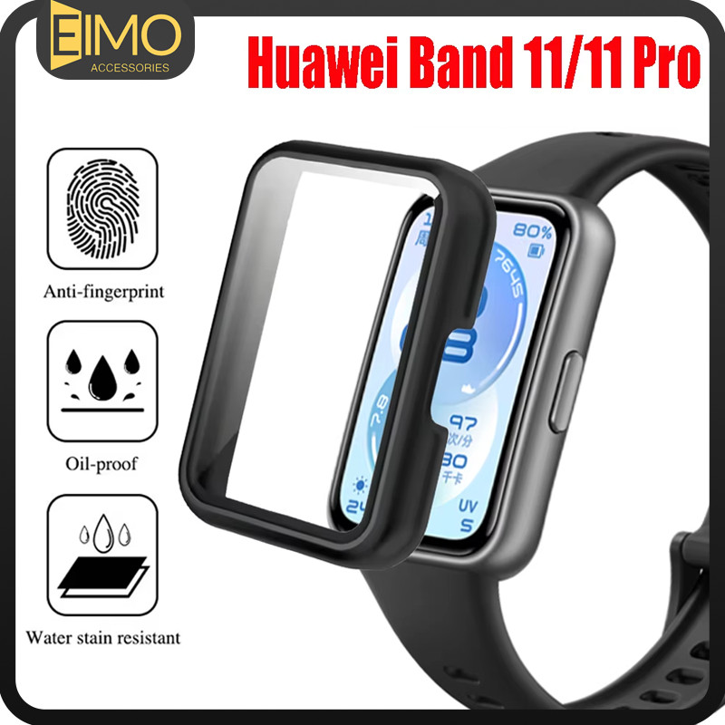 เคส PC /เคส TPU นุ่ม for Huawei Band 11 11 Pro/10 9 8 ปกป้องกันหน้าจออ่อน / แข็ง อุปกรณ์เสริมกันชน