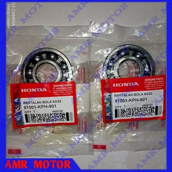 Karisma Supra x 125 Kirana แบริ่งเพลาข้อเหวี่ยง แพคเกจ 6322+6322