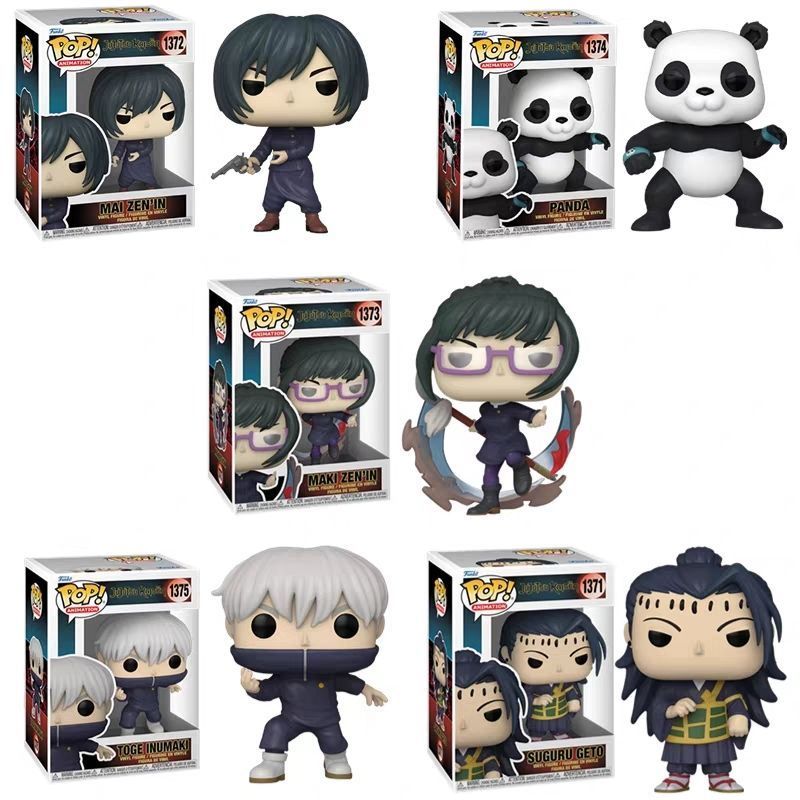 Funko POP Spell Fighting Jujutsu Kaisen Panda Zenyuan Maki Maii Char Youjie ตุ๊กตา yy4.10