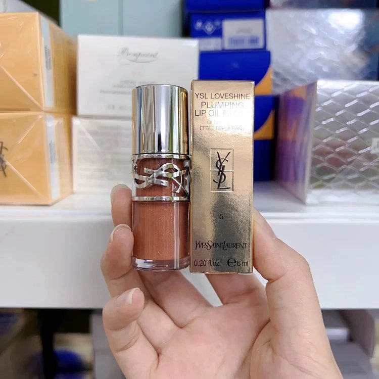 YSL/Saint Laurent Bobo Lip Jelly 05 #Water ลิปกลอสลิปกลอสให้ความชุ่มชื้น