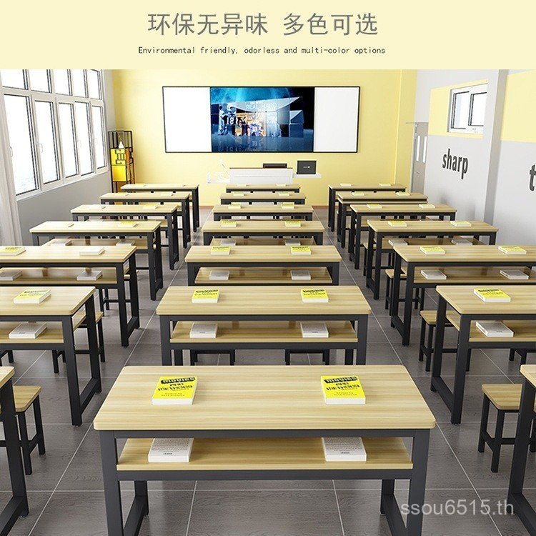 Cram School นักเรียนประถมมุมกลม Counseling Class Training Class g โต๊ะเก้าอี้เด็กโต๊ะเรียนโรงเรียนโต