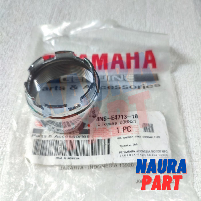 ต้นฉบับ F1ZR F1 4NS-E4713-10 น็อตแหวนเชื่อมต่อไอเสีย