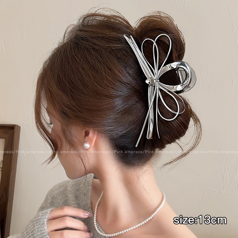 กิ๊บติดผมสไตล์เกาหลีสำหรับผู้หญิง ขนาดใหญ่ คุณภาพสูง ราคา ถูกที่สุด ดีลบีเคเค แกลเลอรีภาพที่ 7