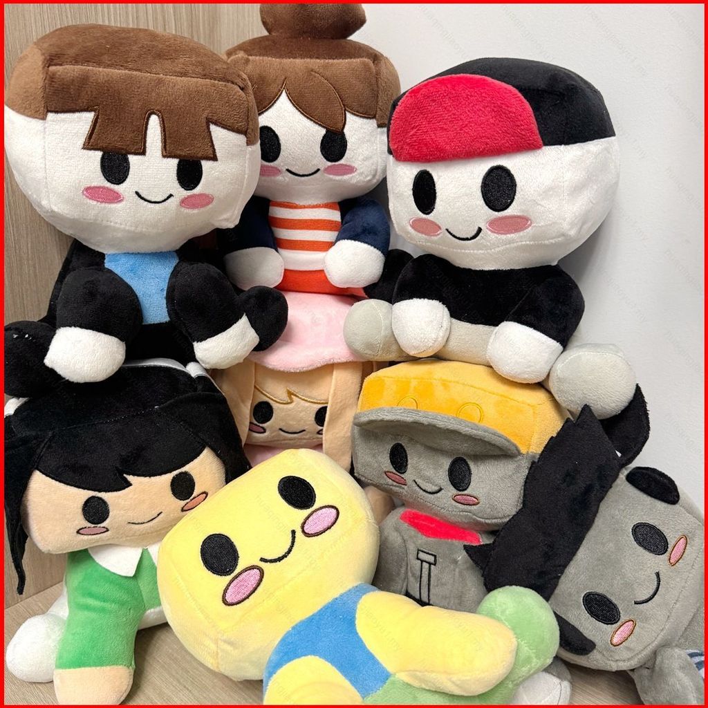 HQ Roblox Blox Friends Blox Buddies Plushie เกม Merch ตุ๊กตาน่ารัก Companion ตุ๊กตาหมอนนุ่ม