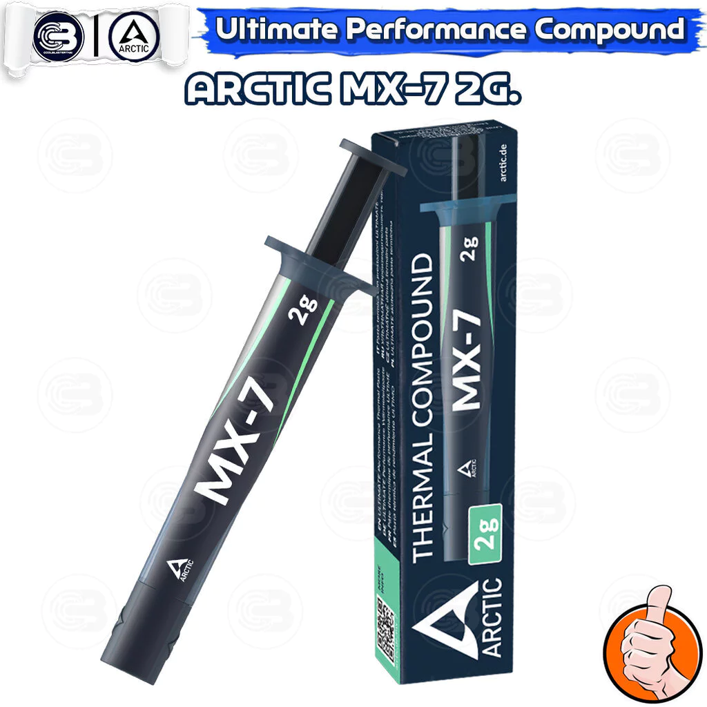 [CoolBlasterThai] ARCTIC MX-7 2g. Thermal compound (Heat sink silicone) (ซิลิโคนนำความร้อน)