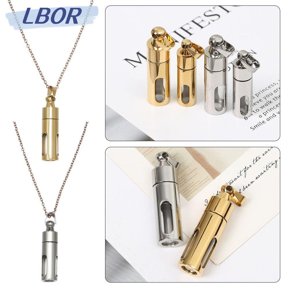 จี้แฟชั่น Vial สำหรับน้ำหอม DIY ตกแต่งสร้อยคอ