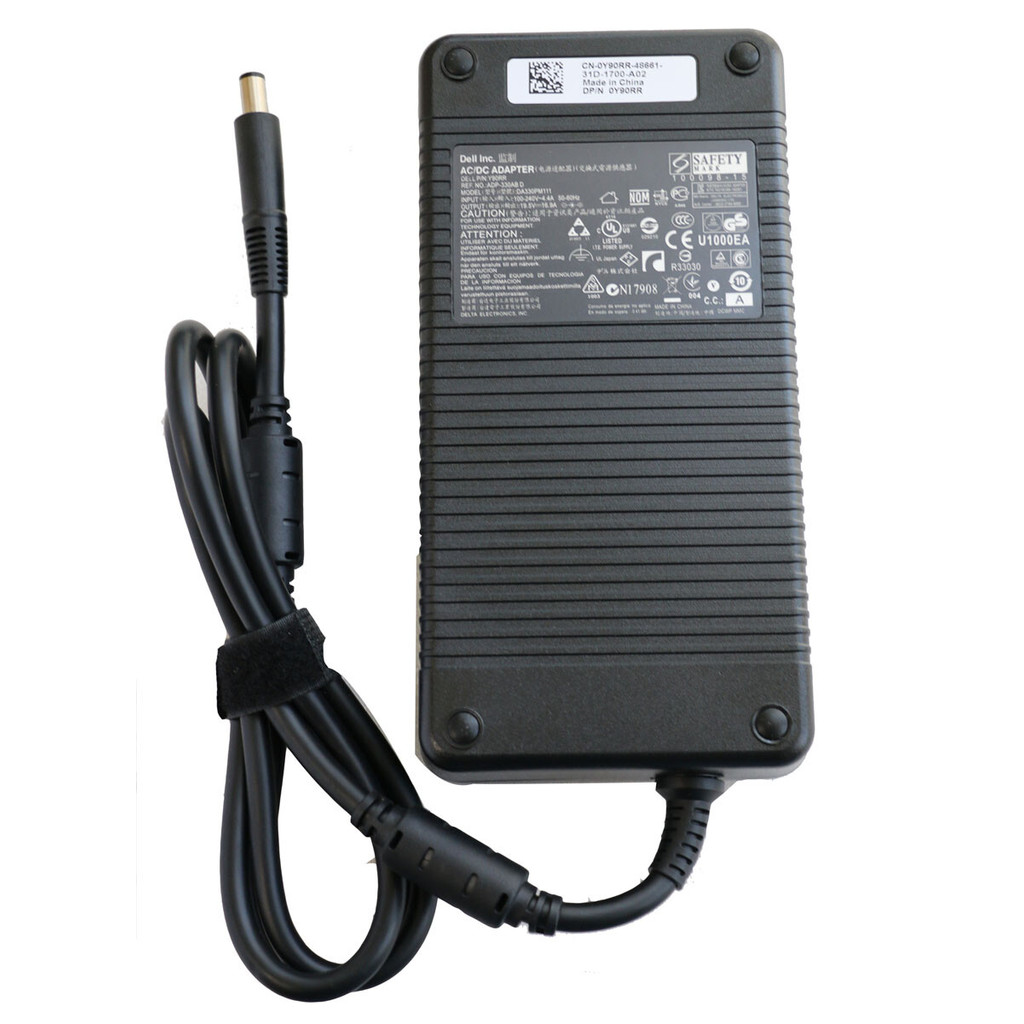 19.5V 16.9A 330W AC Adapter Charger สําหรับ Dell Alienware x17 R2 P48E แหล่งจ่ายไฟ