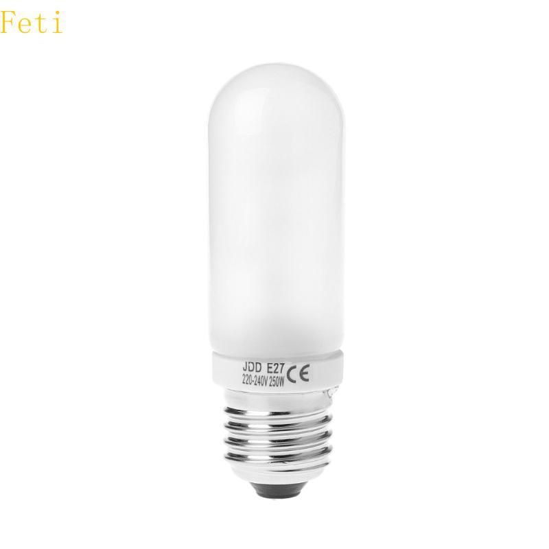 Feti 220V-240V 250W JDD E27 ไฟฉายหลอดสําหรับสตูดิโอถ่ายภาพแฟลชไฟ LED