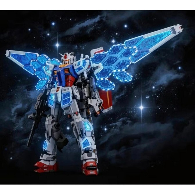 RX-78F Assembly Model with GALS Feather Unit GaoGao HG 1/144