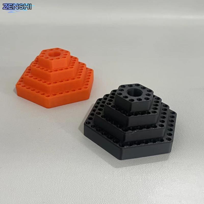 [Zen-t] 1 ชิ้น Bit Hex Shank Organiser Bit Holder กล่องสําหรับเจาะ 4.8 มม./หกเหลี่ยมเคล็ดลับกล่อง Bi