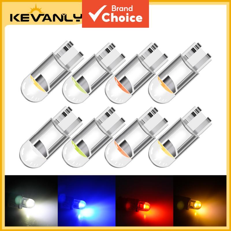 KEVANLY 10ชิ้น T10 LED Canbus W5W LED WY5W 168 501 ไฟภายในรถยนต์ ไฟทะเบียน LED ไฟหรี่ ไฟข้างประตู หล