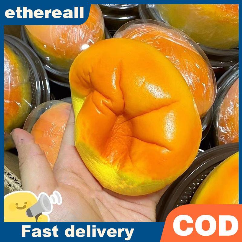 ETH Creative จําลองนึ่งเค้กช้า Rebound Pinch Dpression Vent ของเล่น Squish ช้า Rising บรรเทาความเครียดของเล่นสําหรับของขวัญเด็ก TH