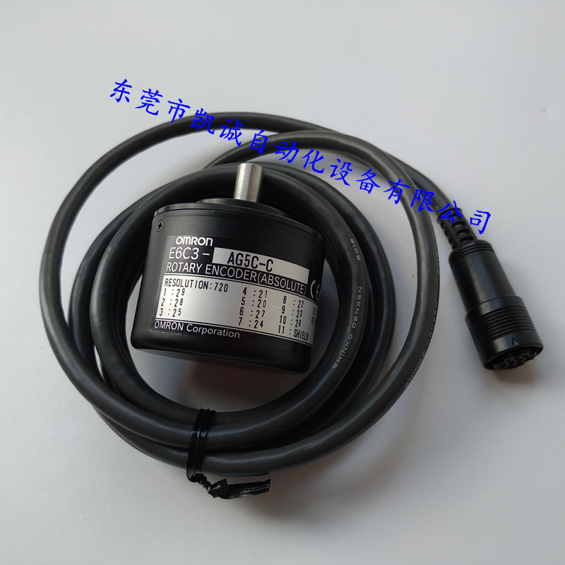 E6C3-AG5C 256P/R 2M OMRON OMRON เครื่องเข้ารหัสแบบหมุนได้