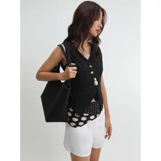 [Pomelo] เสื้อกั๊กสี่กระดุม / Four Buttons Up Vest