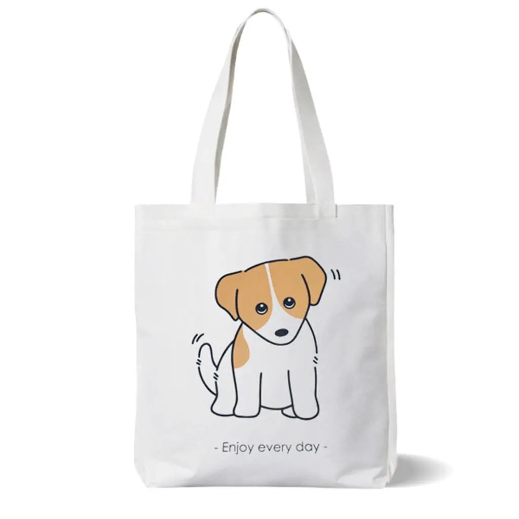 Bundanjai (หนังสือ) กระเป๋ารักษ์โลก KNT Dog Enjoy