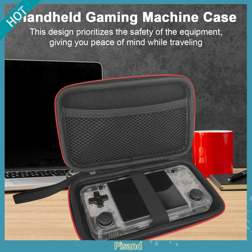 Pisand Gaming Machine Hand Strap Bag Portable Gaming System Organizer Hard Carrying Case for Anberni